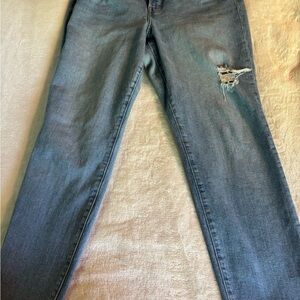 Old Navy Blue Straight Leg Jeans